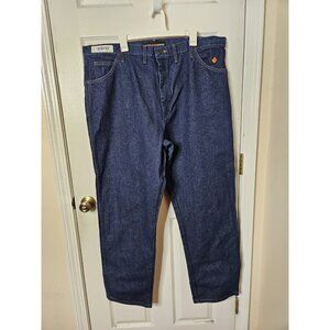 Wrangler  Flame Resistant Mens Blue Jeans 4 CAT 2 Riggs Workwear  44x32 NWT 1